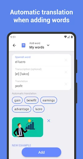 Learn Spanish with flashcards! screenshot 4