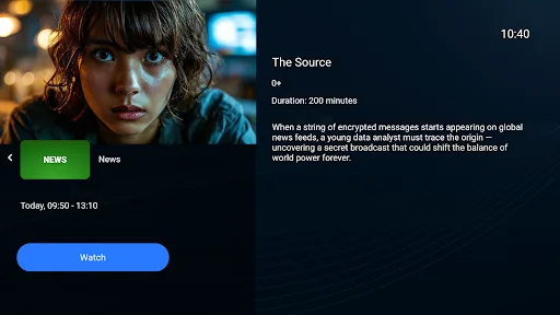 TMS player for TV screenshot 4