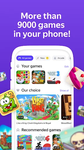 Yandex Games: One Stop Gateway screenshot 1