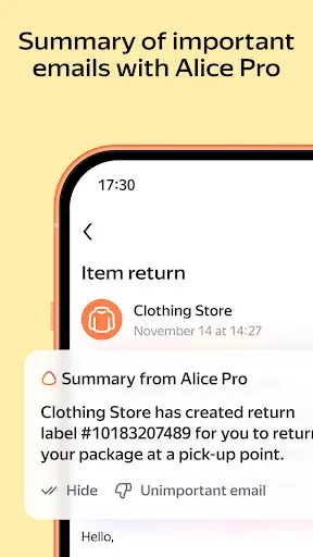 Yandex Mail: Email & Cloud screenshot 3