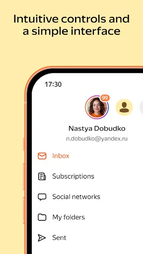 Yandex Mail: Email & Cloud screenshot 5