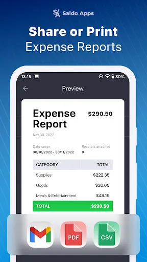 Receipt Scanner by Saldo Apps screenshot 3