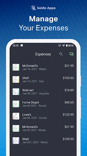 Receipt Scanner by Saldo Apps screenshot 4