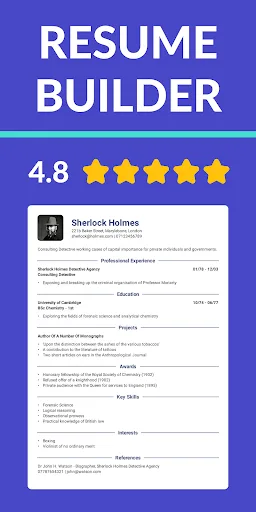 Resume Builder - CV Engineer screenshot 1