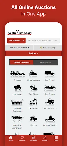 AuctionTime Online Auctions screenshot 1