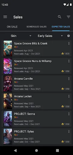 SoL: LoL Catalog & Alerts screenshot 2