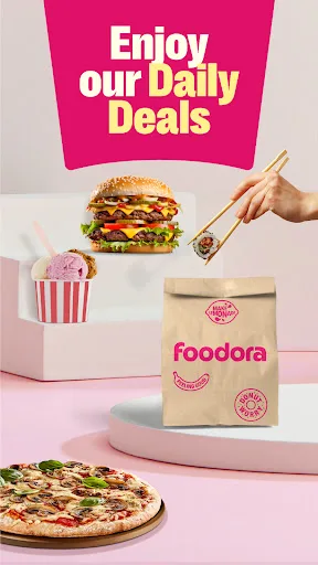 foodora: Food & Groceries screenshot 1