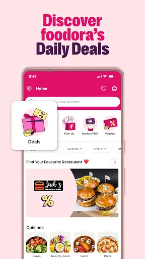 foodora: Food & Groceries screenshot 2