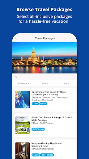 Econnex: Travel, Hotel, Cruise screenshot 5