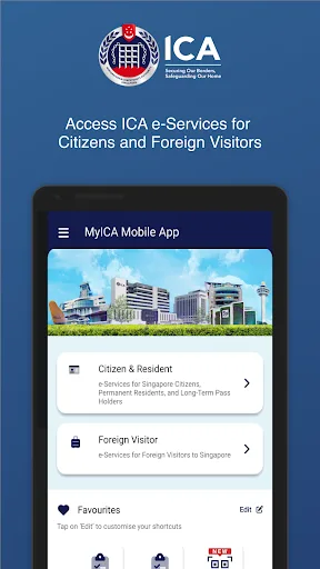 MyICA Mobile screenshot 1