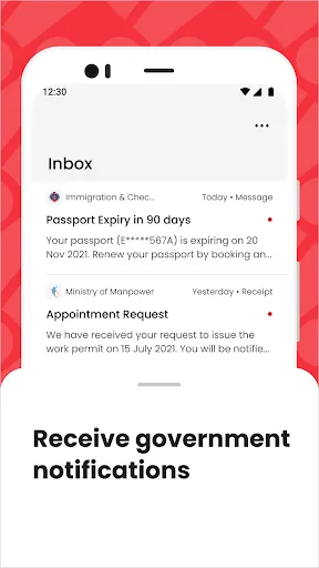 Singpass screenshot 5