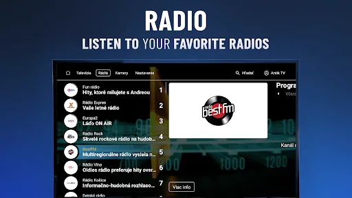 Antik TV for STB/TV 2.0 screenshot 4