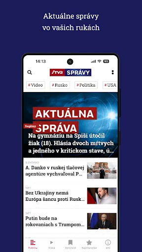 Správy STVR screenshot 1