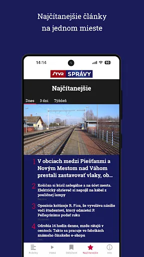 Správy STVR screenshot 5
