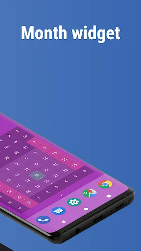 Calendar Widget: Month/Agenda screenshot 3