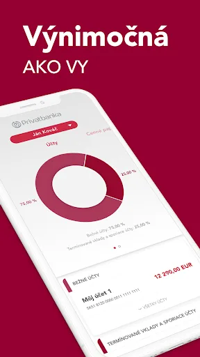 Privatbanka mobile screenshot 1