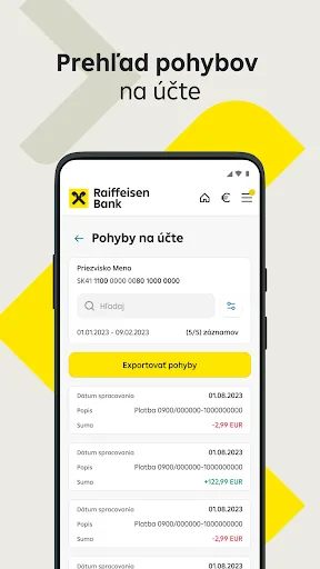 Raiffeisen Bank SK screenshot 5