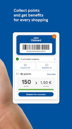 Clubcard Tesco Slovakia screenshot 2