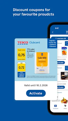 Clubcard Tesco Slovakia screenshot 3