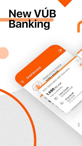 VÚB Banking screenshot 1