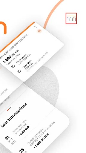 VÚB Banking screenshot 2