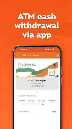 VÚB Mobile Banking screenshot 3
