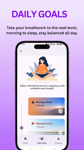7 Minute Pranayama screenshot 4