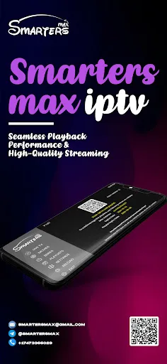 Smarters Max IPTV screenshot 1