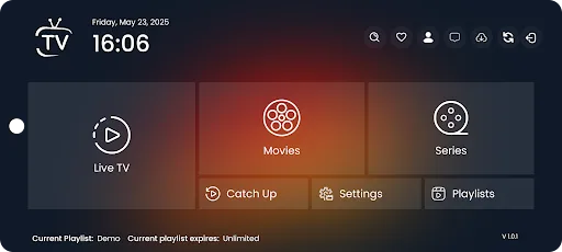 Smarters TV Player screenshot 2