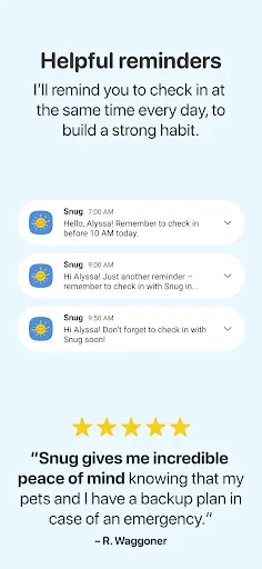 Snug Safety screenshot 4