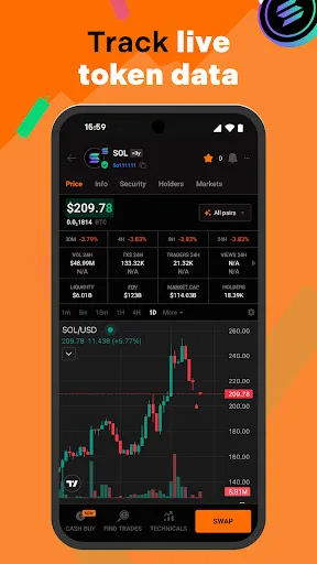 Birdeye –  Crypto Data Tool screenshot 1