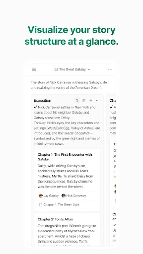Novela: Writing app for novels screenshot 4
