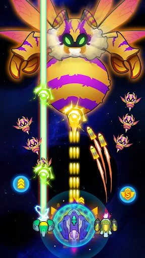 Insect Invaders: Space Shooter screenshot 1