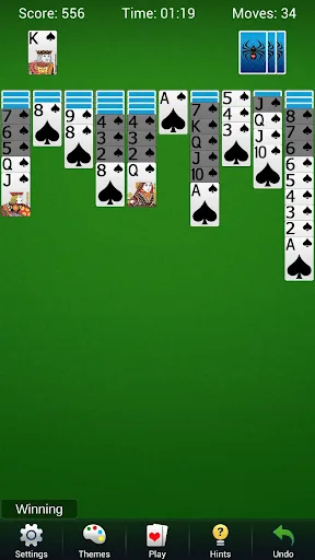 Пасьянс Паук - Карточный screenshot 1