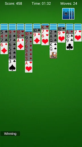 Пасьянс Паук - Карточный screenshot 2