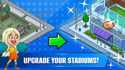 Idle Sports Stadium Tycoon screenshot 2