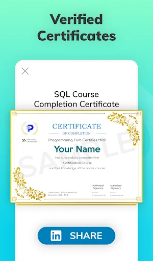Learn SQL & Database screenshot 3