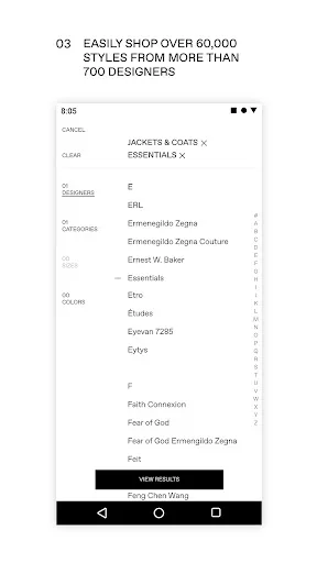 SSENSE: Luxury Shopping screenshot 3