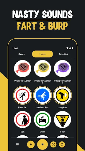 Loud Horns and Sirens App screenshot 4
