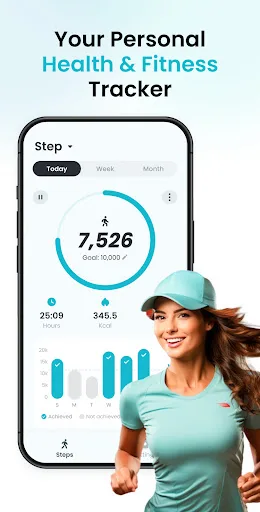 Pedometer App - Step Counter screenshot 1