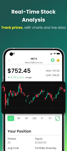 Stock Market Simulator screenshot 2
