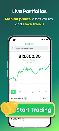 Stock Market Simulator screenshot 3