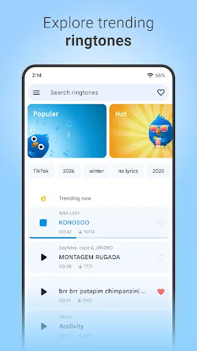 Music Ringtones & Alarm Sounds screenshot 1