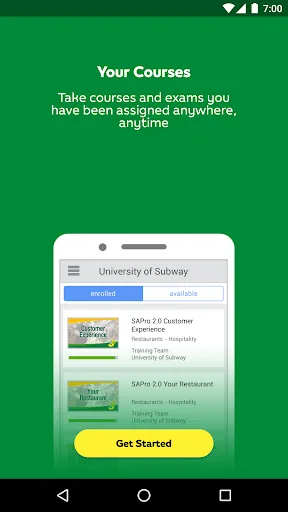 University of SUBWAY® screenshot 5
