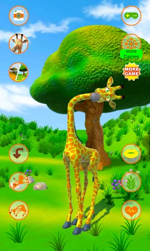 Talking Giraffe: Safari World screenshot 1