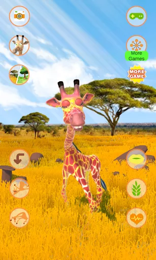 Talking Giraffe: Safari World screenshot 4