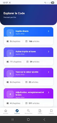 Code Général des Impôts 2026 screenshot 3