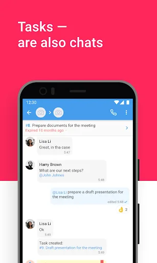 tada.team — task messenger screenshot 3