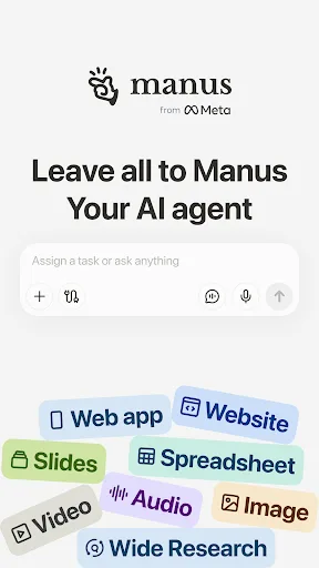 Manus AI screenshot 1