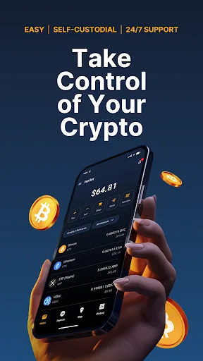 CoinFlip Crypto Wallet screenshot 1